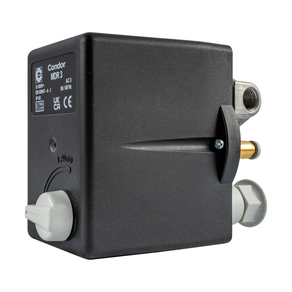 Condor Pressure Switch Three Phase 4 Way 10-16 Amp 217626