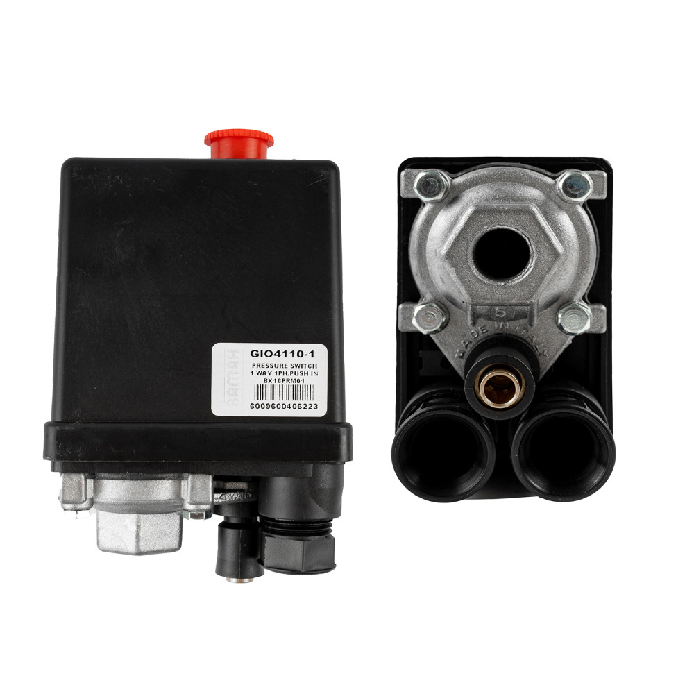 Pressure Switch 1 Way 1ph. Push In BX16PRM01